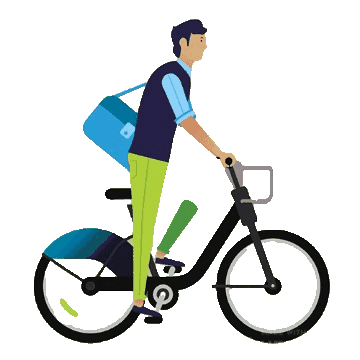 cycling animation